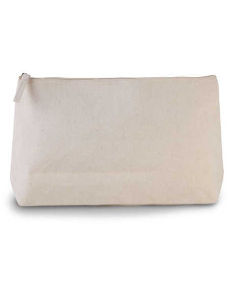 K-KI0727-COTTON CANVAS TOILETRY BAG