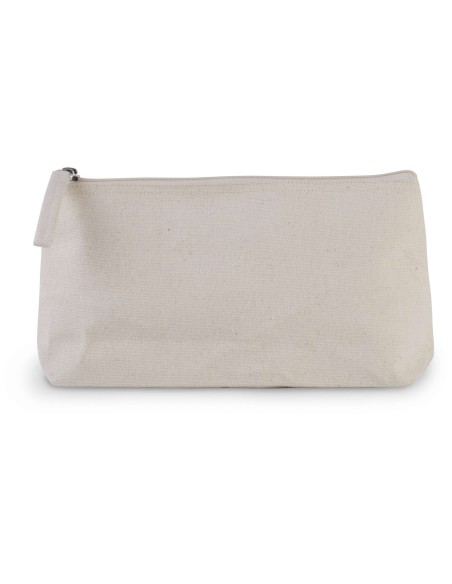 K-KI0728-COTTON CANVAS TOILETRY BAG