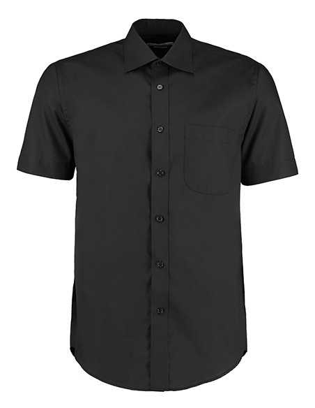 K-KK102-Mens Classic Fit Business Shirt Short Sleeve