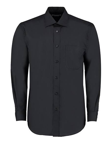 K-KK104-Mens Classic Fit Business Shirt Long Sleeve