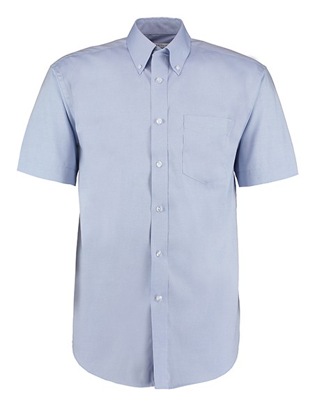 K-KK109-Mens Classic Fit Premium Oxford Shirt Short Sleeve