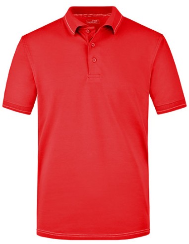 DAI-JN569-Mens Elastic Polo