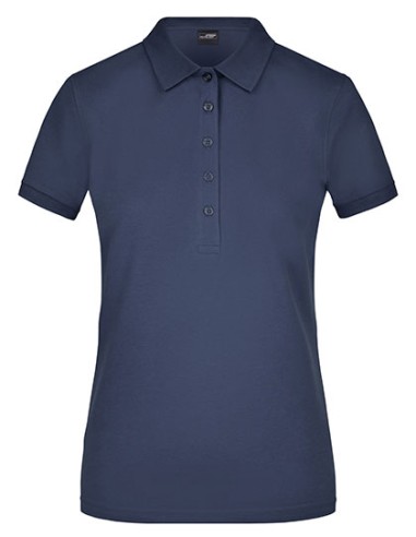 DAI-JN709-Ladies Elastic Polo Piqué