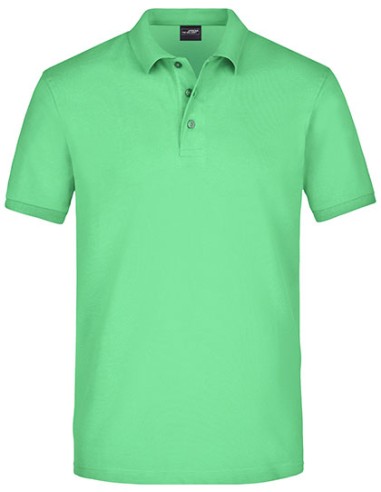 DAI-JN710-Mens Elastic Polo Piqué