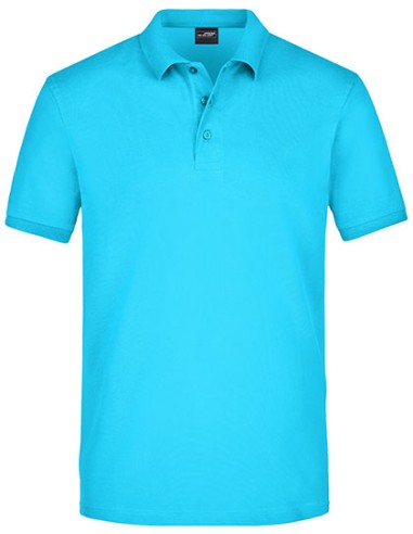 DAI-JN710-Mens Elastic Polo Piqué