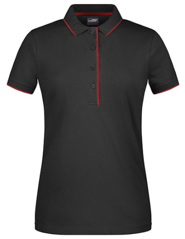 DAI-JN727-Ladies Polo Stripe
