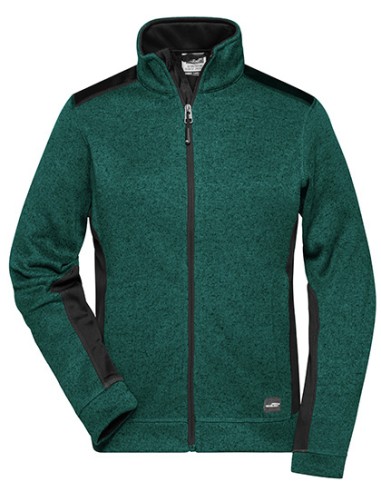 DAI-JN861-Ladies Knitted Workwear Fleece Jacket -STRONG-