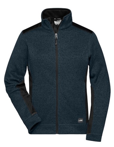 DAI-JN861-Ladies Knitted Workwear Fleece Jacket -STRONG-