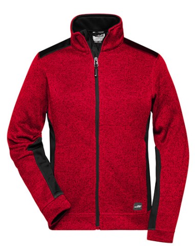 DAI-JN861-Ladies Knitted Workwear Fleece Jacket -STRONG-