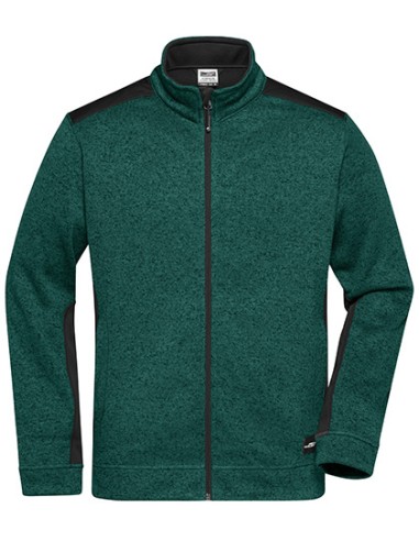 DAI-JN862-Mens Knitted Workwear Fleece Jacket -STRONG-
