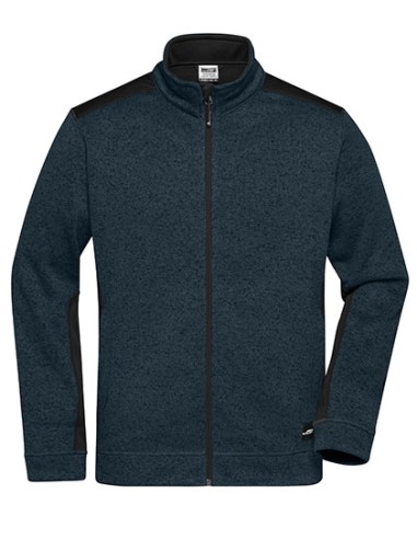 DAI-JN862-Mens Knitted Workwear Fleece Jacket -STRONG-