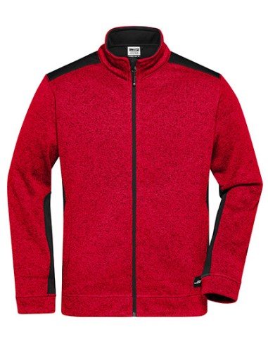 DAI-JN862-Mens Knitted Workwear Fleece Jacket -STRONG-