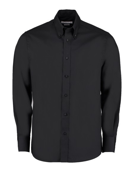 K-KK188-Chemise Oxford de première qualité à manches longues slim