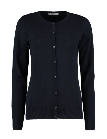 K-KK355-Cardigan col rond à manches longues Arundel Femme