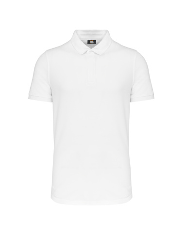 DES-WK225-MEN'S SHORT SLEEVE STUD POLO SHIRT