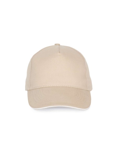 K-KP124-SANDWICH PEAK CAP - 5 PANELS