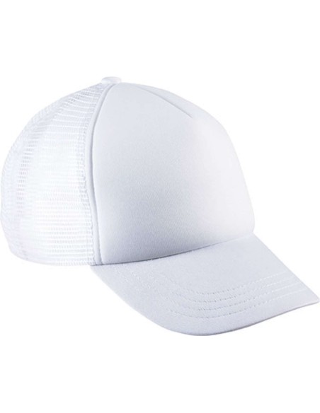 K-KP143-KIDS' TRUCKER MESH CAP - 5 PANELS