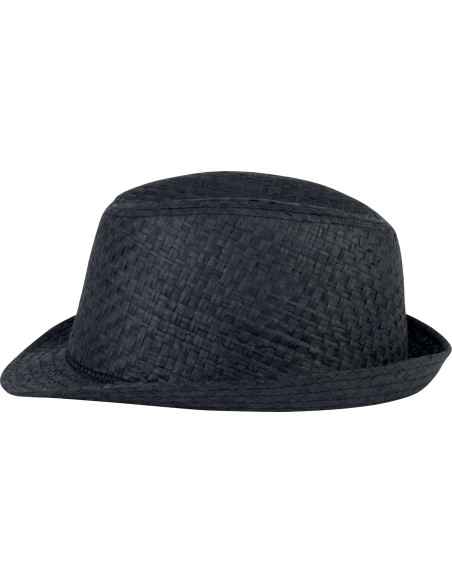 K-KP612-RETRO PANAMA - STYLE STRAW HAT