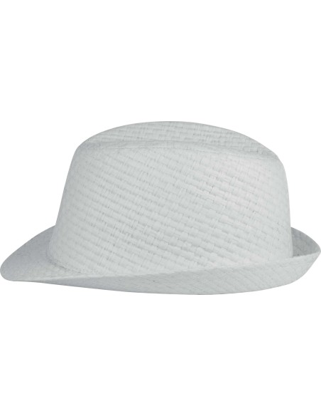 K-KP612-RETRO PANAMA - STYLE STRAW HAT