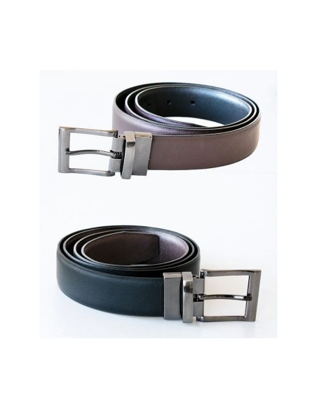 K-KXGTAB-Elegant Two-Color Reversible Belt Schaffhausen