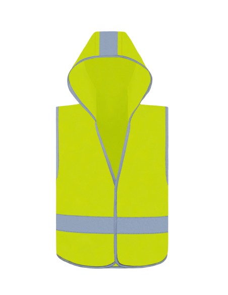 K-KXKWH-Kids Hooded Hi-Vis Safety Vest Odense