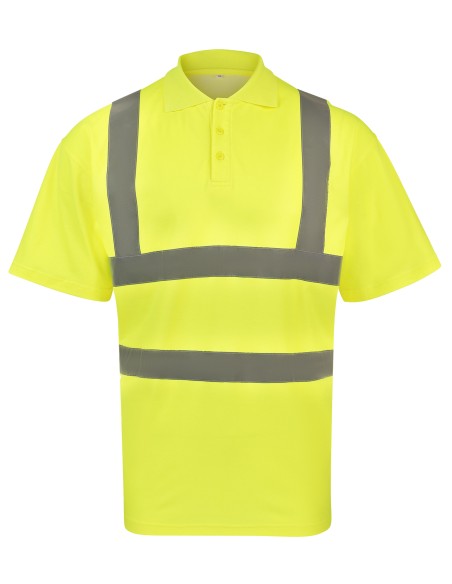 K-KXPCPOLO-High-End Polycotton Hi-Vis Polo Shirt Cambridge
