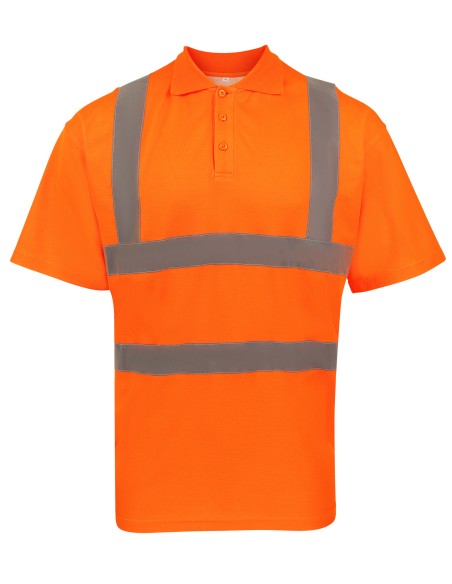 K-KXPCPOLO-High-End Polycotton Hi-Vis Polo Shirt Cambridge