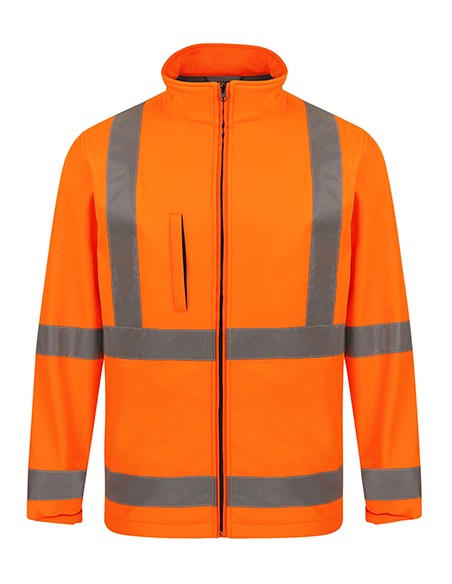 K-KXSSHJ-Hi-Vis Safety Softshell Jacket Turku