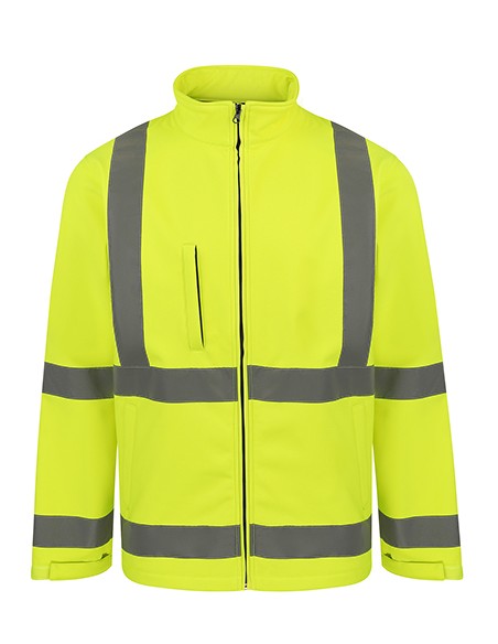 K-KXSSHJ-Hi-Vis Safety Softshell Jacket Turku