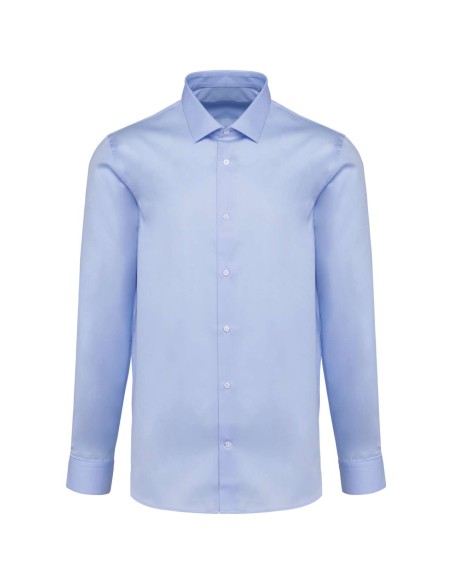 K-PK502-MEN'S PINPOINT OXFORD LONG-SLEEVED SHIRT