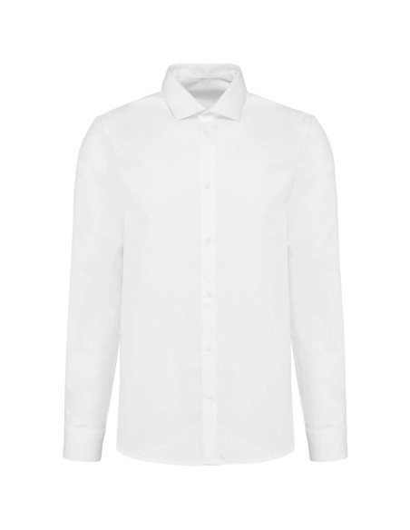 K-PK502-MEN'S PINPOINT OXFORD LONG-SLEEVED SHIRT