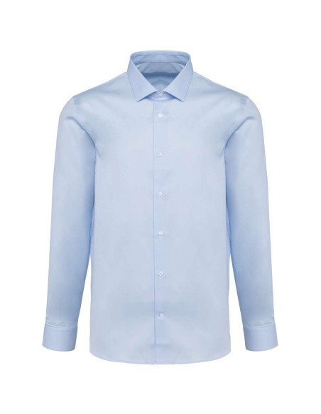 K-PK506-MEN'S LONG-SLEEVED TWILL SHIRT