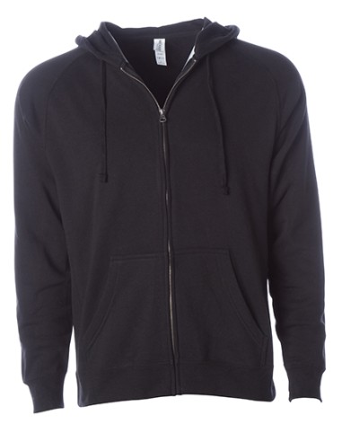 IND-PRM33SBZ-Unisex Midweight Special Blend Raglan Zip Hood