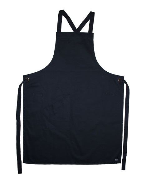 L-DE109C-Statement Crossover Bib Apron