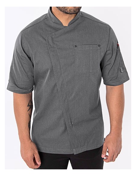 L-DF129-Unisex Asymmetric Jacket