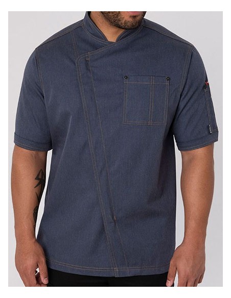 L-DF129-Unisex Asymmetric Jacket