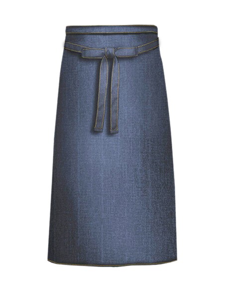 L-KS70100JNS-Jeans Cooks Apron