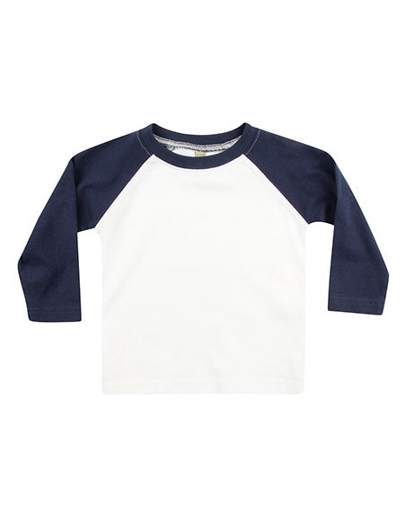 L-LW025-Long Sleeved Baseball T-Shirt