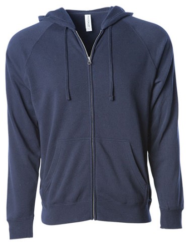IND-PRM33SBZ-Unisex Midweight Special Blend Raglan Zip Hood