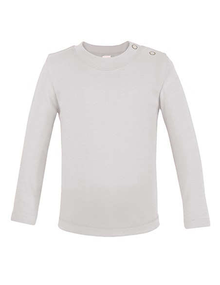 L-T550-Long Sleeve Baby T-Shirt Polyester