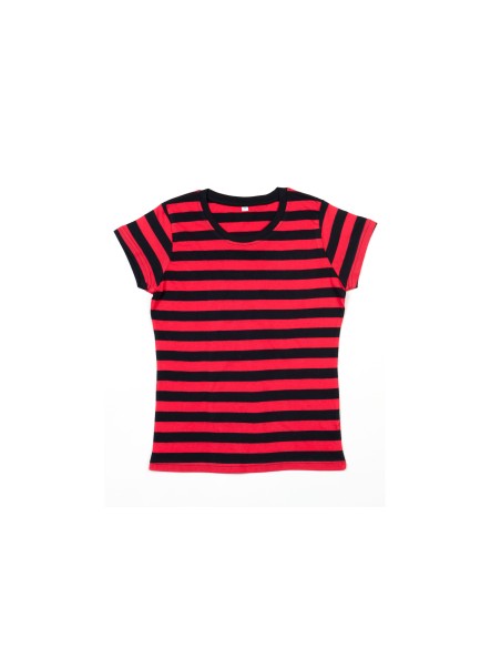 M-M110S-Womens Stripy T