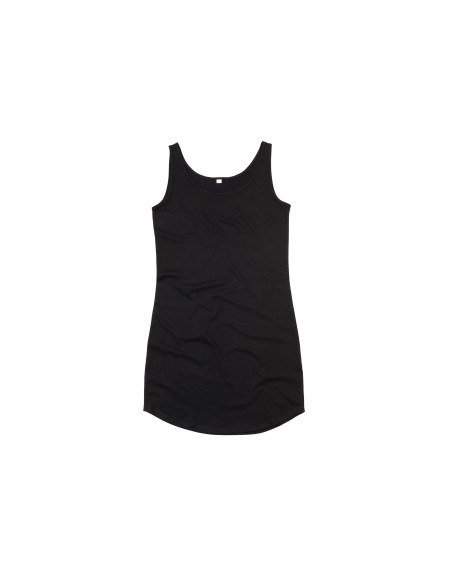 M-M116-Curved Vest Dress