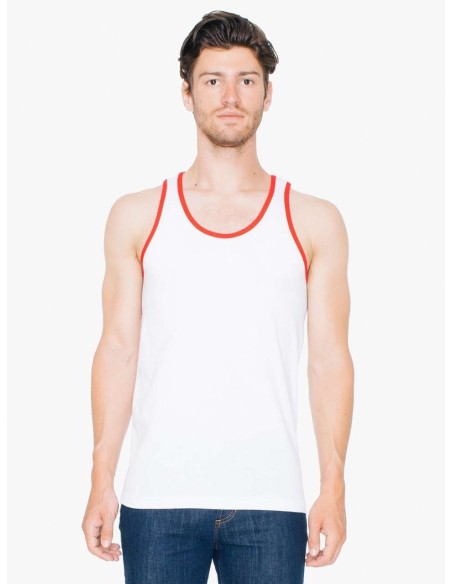 A-AA2408-UNISEX FINE JERSEY TANK