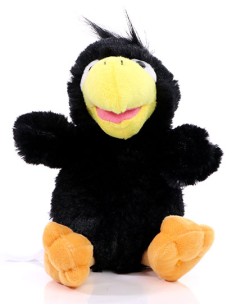 M-M160627-MiniFeet® Plush Raven Karl