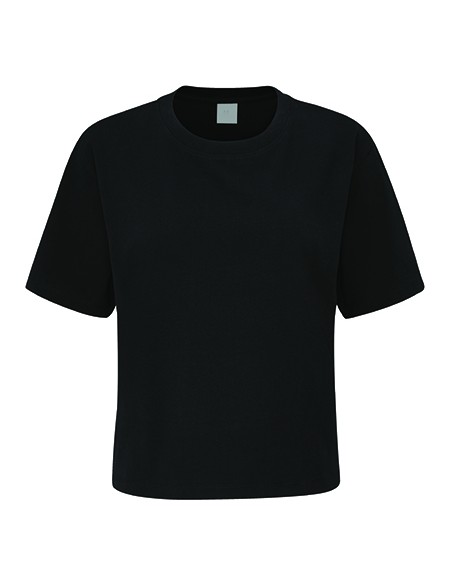 M-M198-Women's Cropped Heavy T