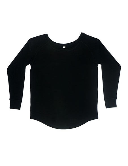 M-M97-Womens Loose Fit Long Sleeve T