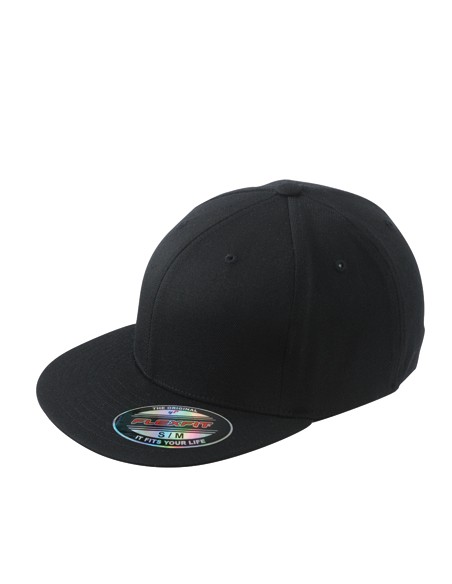 M-MB6184-6 Panel Flexfit® Flat Peak Cap