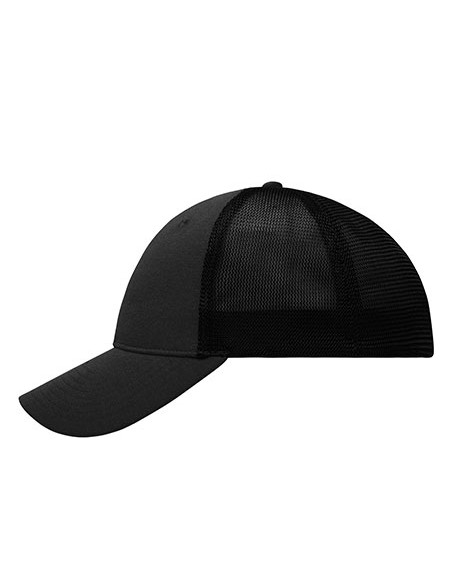 M-MB6215-6 Panel Elastic Fit Mesh Cap