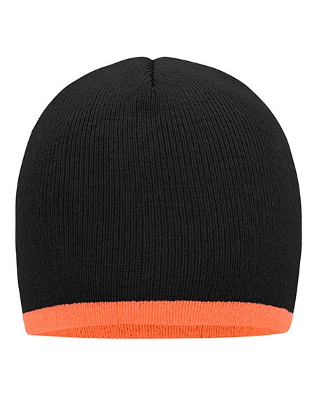 M-MB7584-Beanie With Contrasting Border