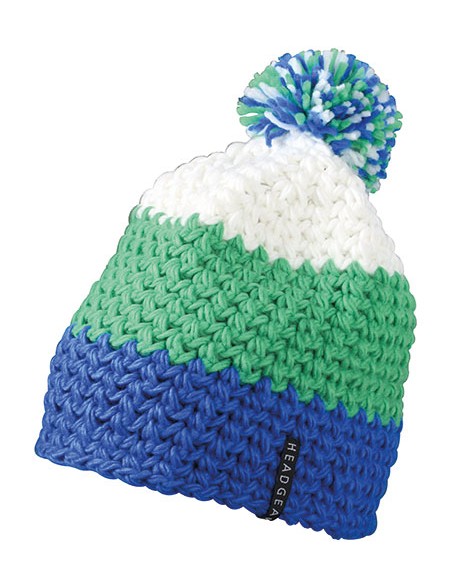 M-MB7940-Crocheted Cap With Pompon